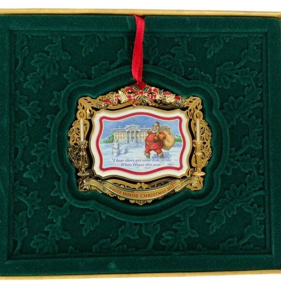 White House Historical Association 2011 Christmas Ornament Theodore Roosevelt - Picture 2 of 5